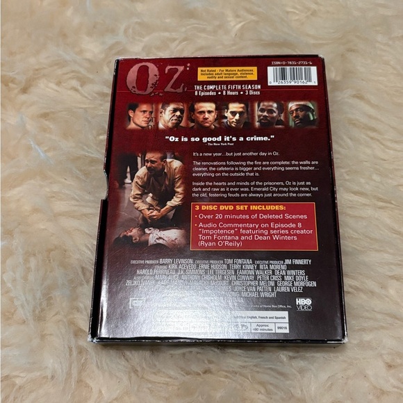 Oz: The Complete Fifth Season DVD Set - Picture 2 of 2